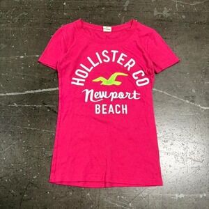 Hollister Baby Tee Women's Size XS Y2K Vintage Abercrombie Aeropostale Cute
